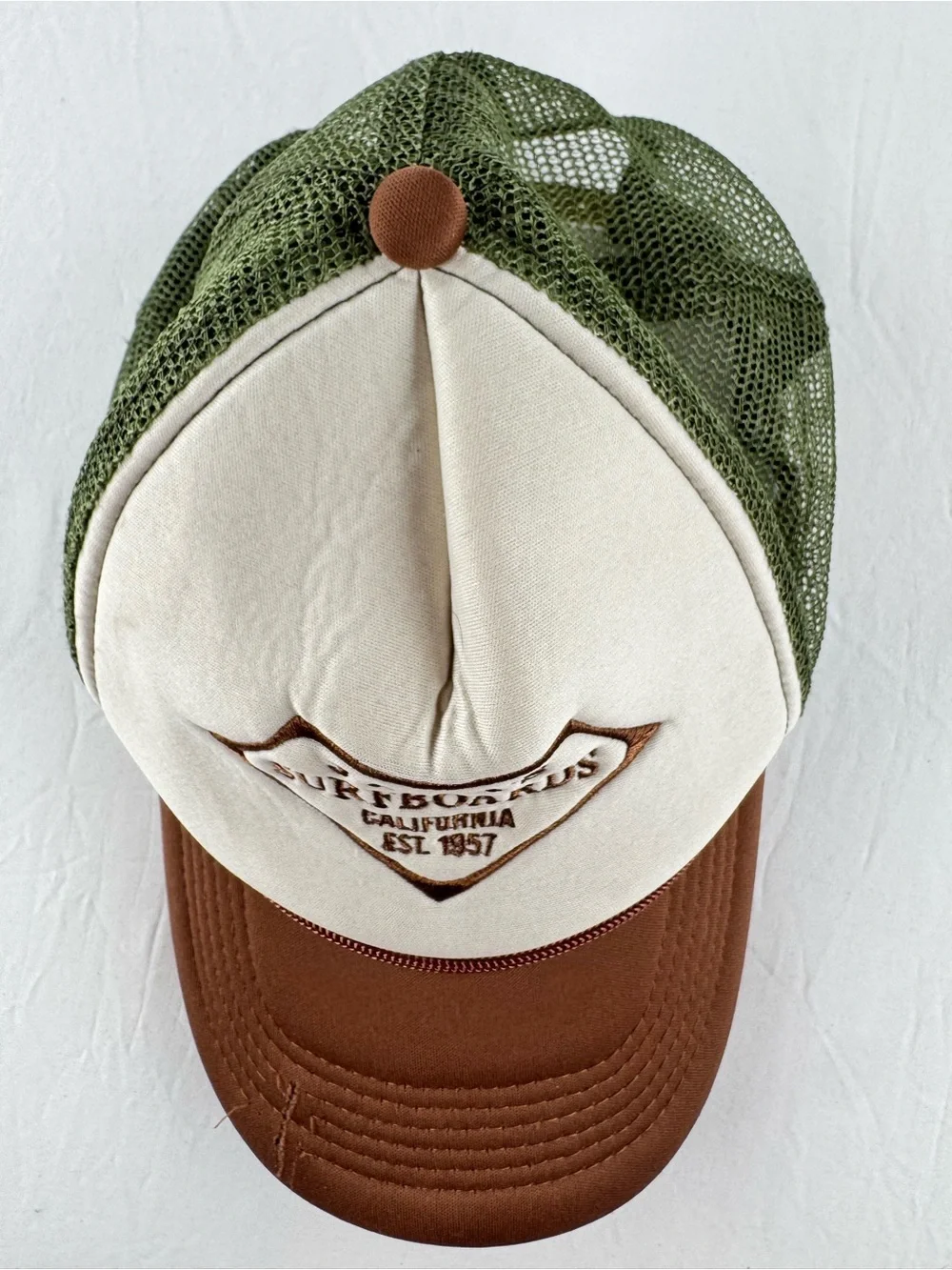 Jack's Surfboards Unisex Brown & Cream Trucker Hat